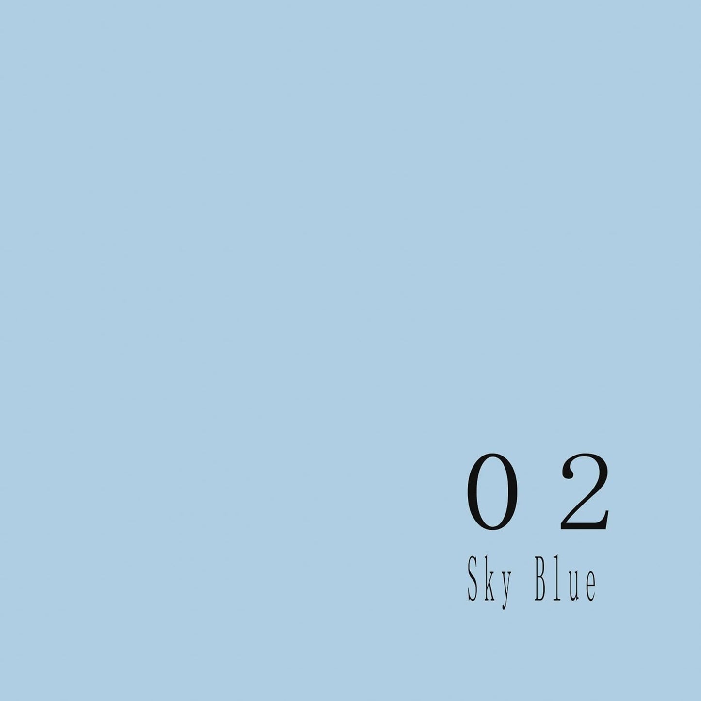 Seamless Photography Background Paper Roll, Blue Photo Paper Backdrop for Photography, Video and Streaming (82''x16' Sky Blue)