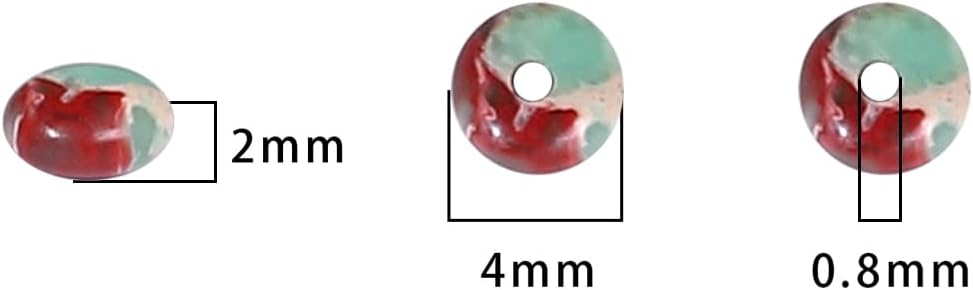 Natural Green Shoushan Disk Stone Beads 4x2mm 160pcs Rondelle Loose Semi Gemstone Beads for Jewelry Making Design