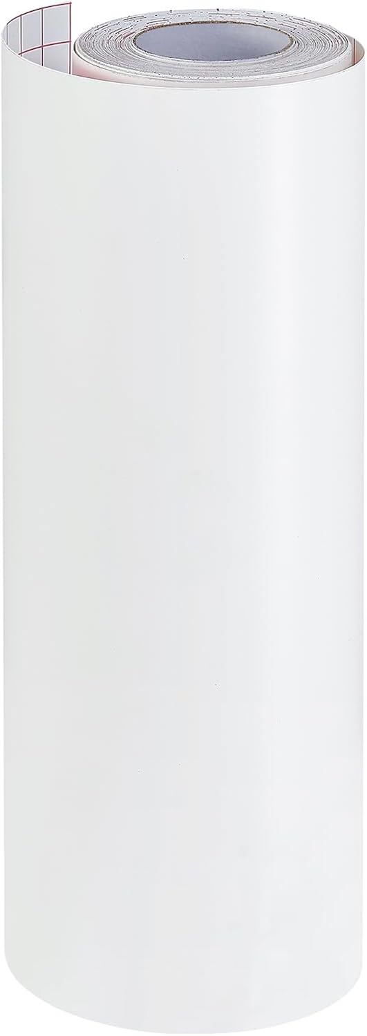 Ant Smart Adhesive Permanent Vinyl Compatible with Cricut Explore and Maker Series Without Cutting Mats, Create DIY Projects, Decals, Stickers & More (Matte White, 13inch x 50ft)