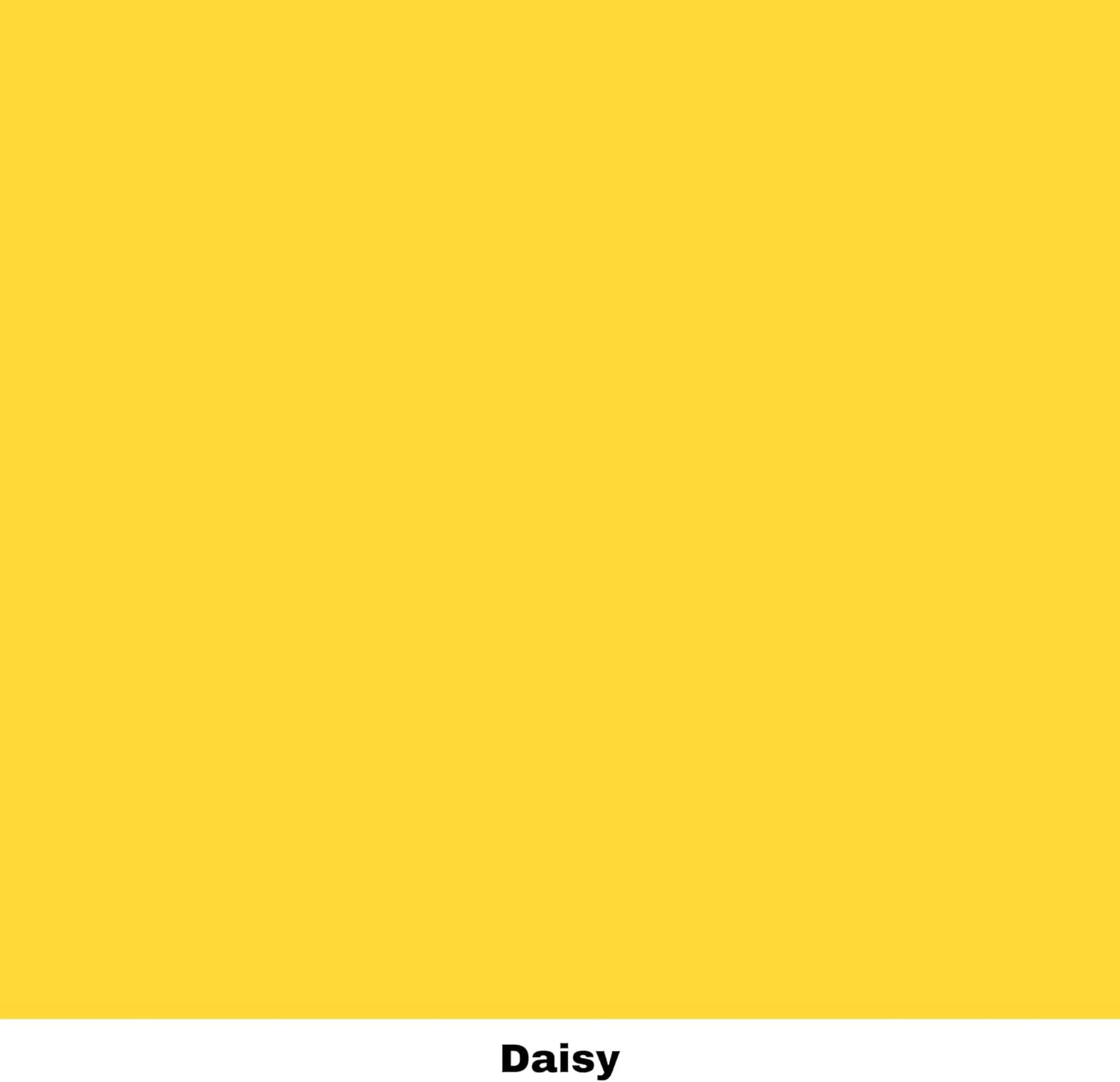 Dixie Belle Paint Company Chalk Finish Furniture Paint - Daisy (4oz) - Matte Vibrant Yellow Chic Chalk Mineral DIY Furniture Paint