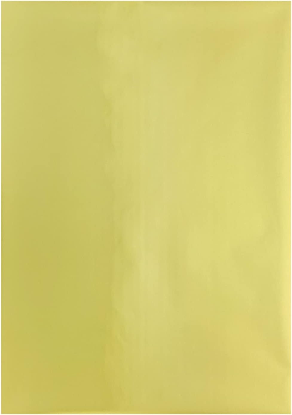 Briartw 20x29cm Hot Foil Paper 50 Sheets Pack Toner Reactive Foil Hot Stamping Foil Paper by Laser Printer and Laminator for Scrapbooking Craft Cardmaking DIY Album (Matte Gold, 100 Sheets)