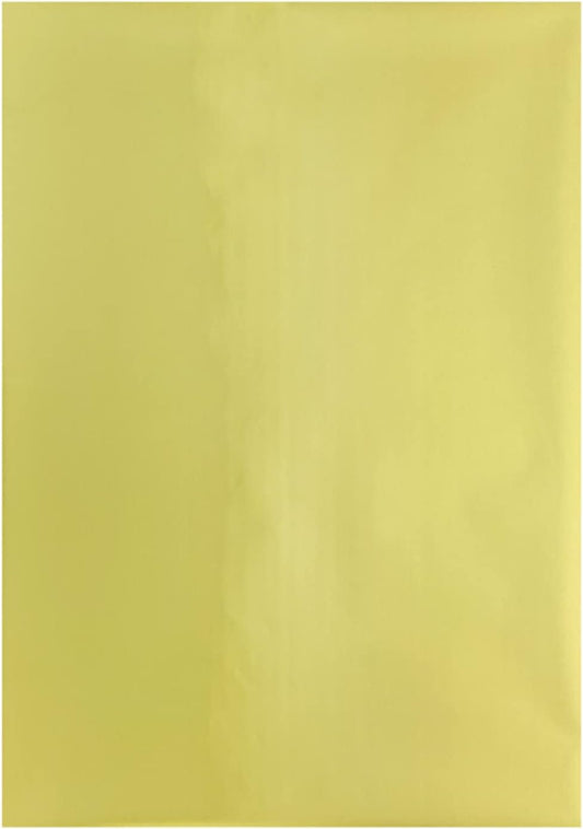 Briartw 20x29cm Hot Foil Paper 50 Sheets Pack Toner Reactive Foil Hot Stamping Foil Paper by Laser Printer and Laminator for Scrapbooking Craft Cardmaking DIY Album (Matte Gold, 100 Sheets)