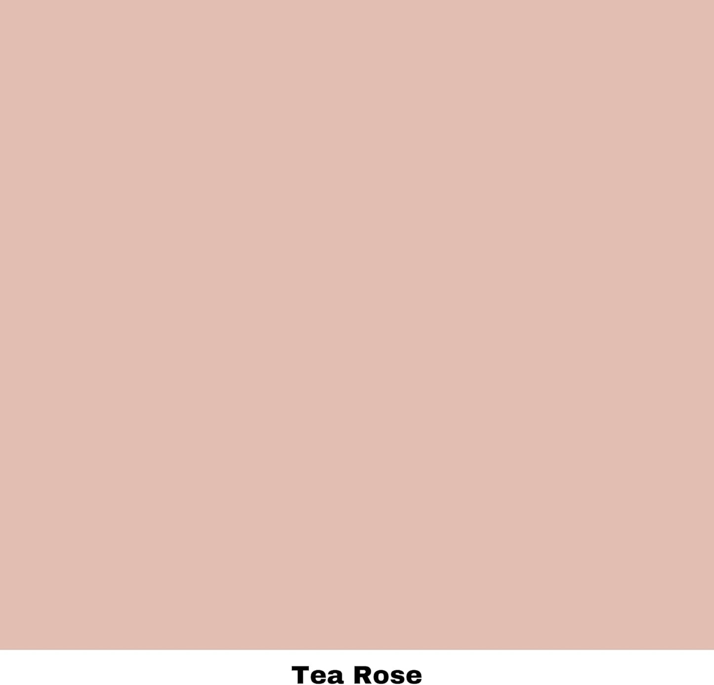 Dixie Belle Paint Company Chalk Finish Furniture Paint - Tea Rose (4oz) - Matte Muted Mauve Chic Chalk Mineral DIY Furniture Paint