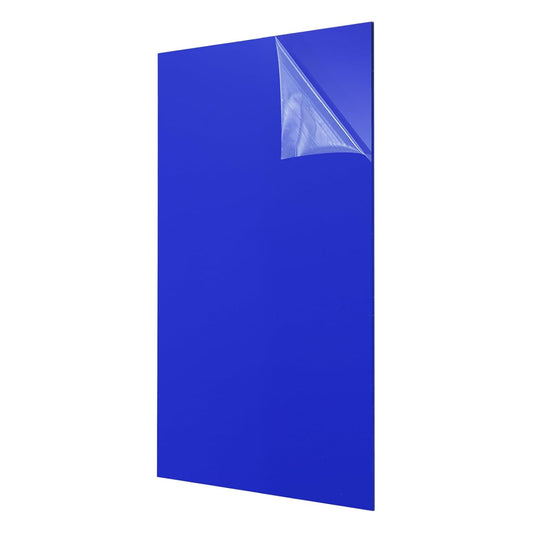 uxcell Acrylic Sheets 12x8 Inch Acrylic Panel 1/8 Inch-3mm Plastic Board for Picture Frames Sign Holders DIY Display Projects Craft, Dark Blue