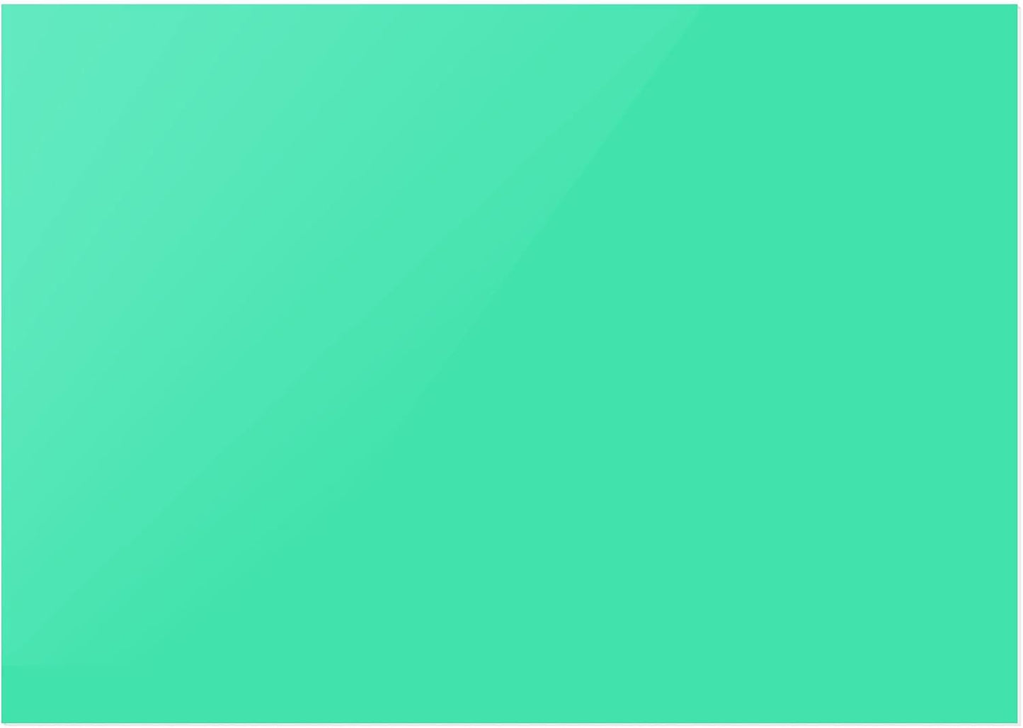 uxcell 4Pcs A4 Gel Light Lighting Filter Overlay Transparent Color Correction Plastic Vinyl PVC Sheets Photography Television Green,0.3mm