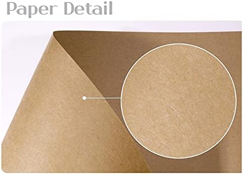 PPAPPAPPIYO Kraft Paper Blank index cards Business Cards (100) Paper 3.54inx1.96in K04- Blank