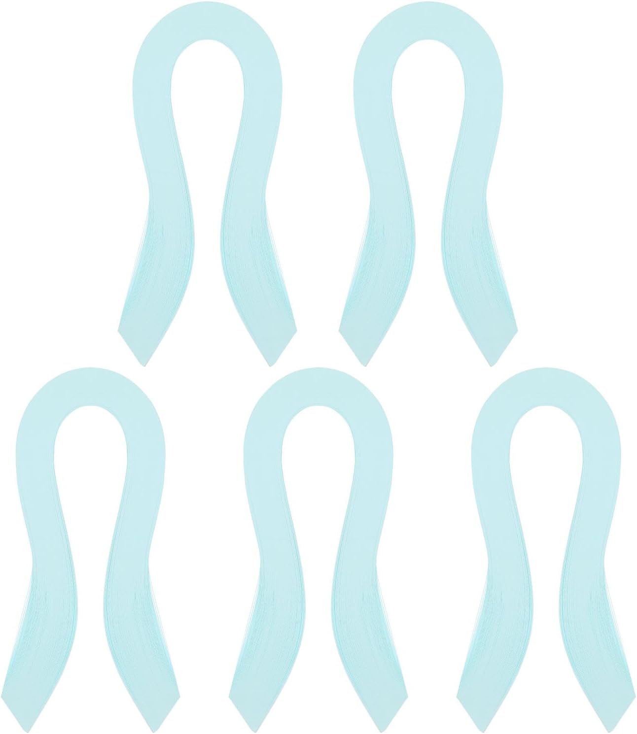 PATIKIL Quilling Strips Paper 600pcs 1.5mm 39cm Origami Paper Quilling Kits for Art DIY Hand Craft Christmas, Light Blue