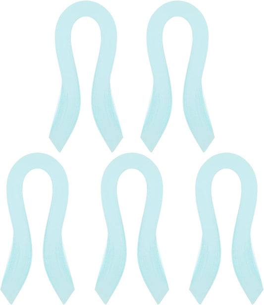 PATIKIL Quilling Strips Paper 600pcs 1.5mm 39cm Origami Paper Quilling Kits for Art DIY Hand Craft Christmas, Light Blue