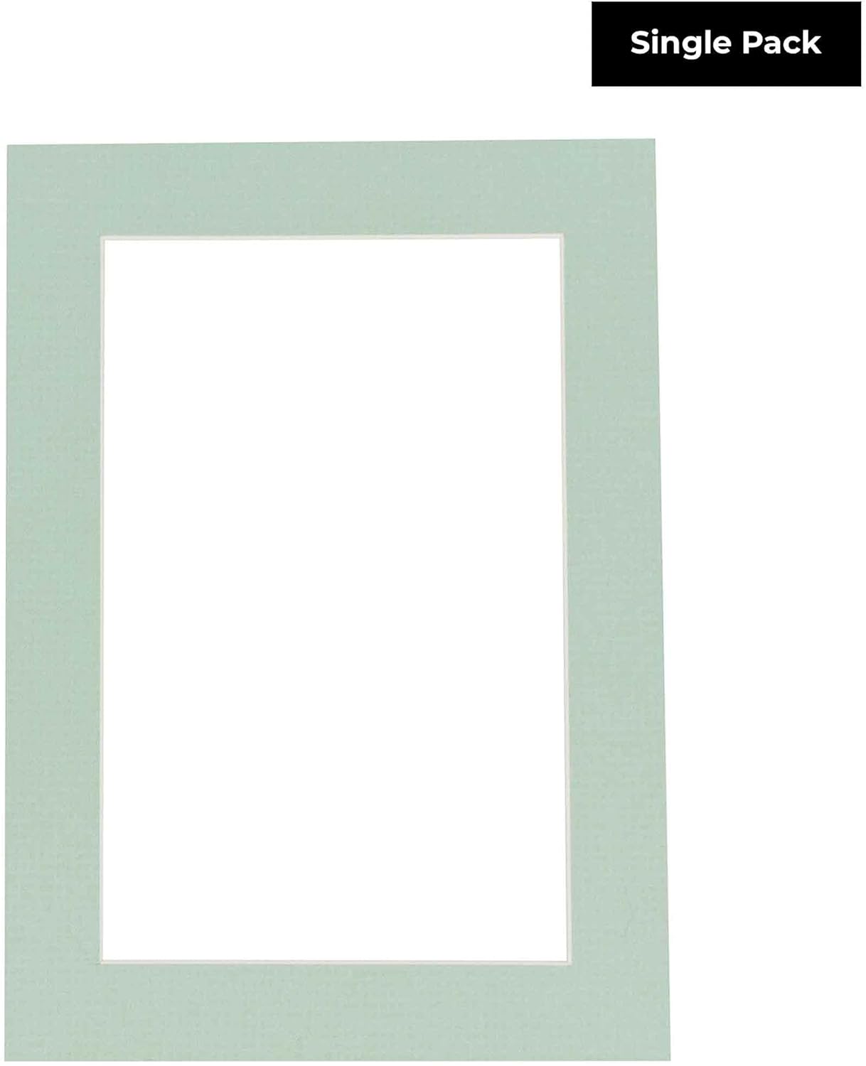 5x7 Mat for 8.5x11 Frame - Precut Mat Board Acid-Free Honeydew Green 5x7 Photo Matte For a 8.5x11 Picture Frame, Premium Matboard for Family Photos, Show Kits, Art, Picture Framing, Pack of 1 Mat