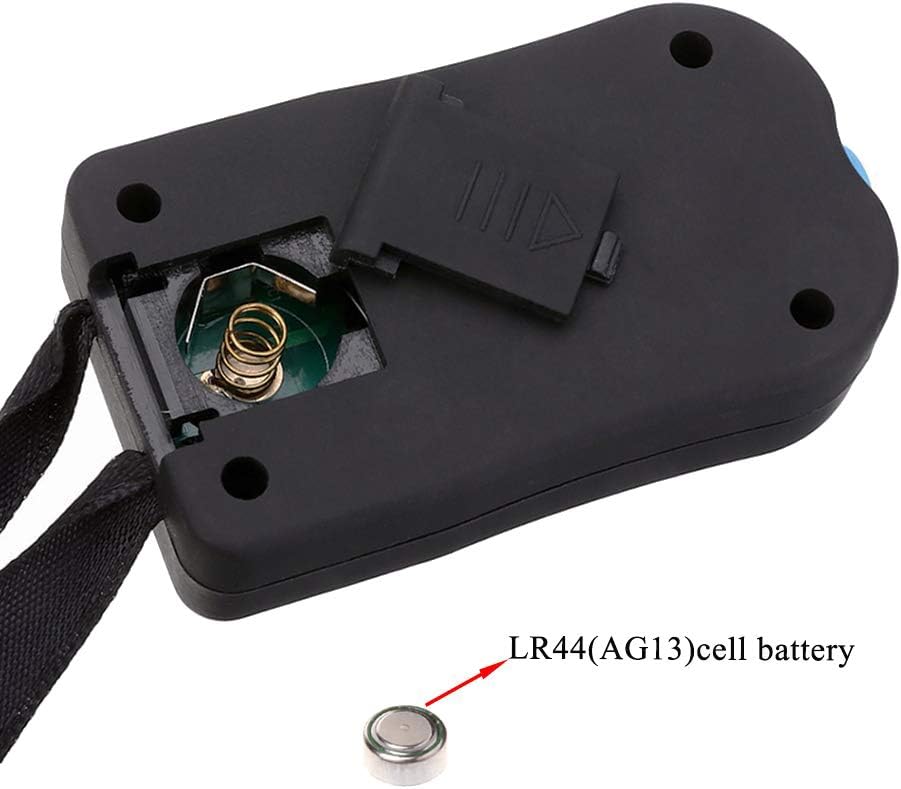 Electronic Tally Counter/Handheld Number Clicker with Lanyard, 4-Digital,Disc Golf/Baseball Pitch/Bus Driver/Fish/Crochet Row Count (1 Pack)