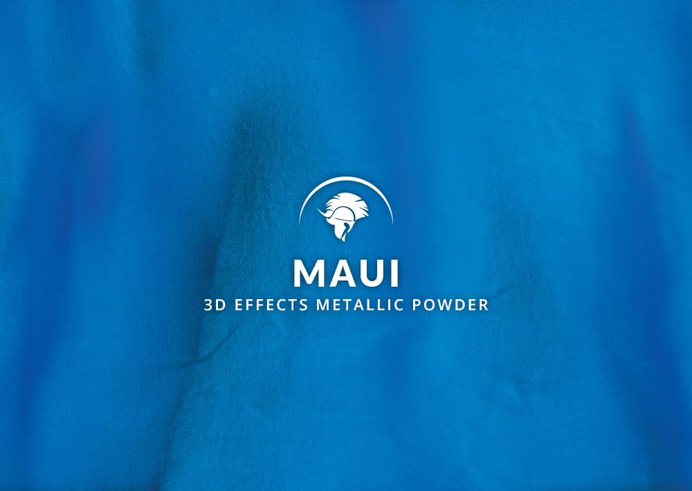 Spartan Epoxies Metallic Pigment Powder for Epoxy - 30 Unique Colors, 4oz for 1 Gallon and 12oz for 3 Gallons of Clear Epoxy, Made in The USA (Maui, 4oz (45 Grams))
