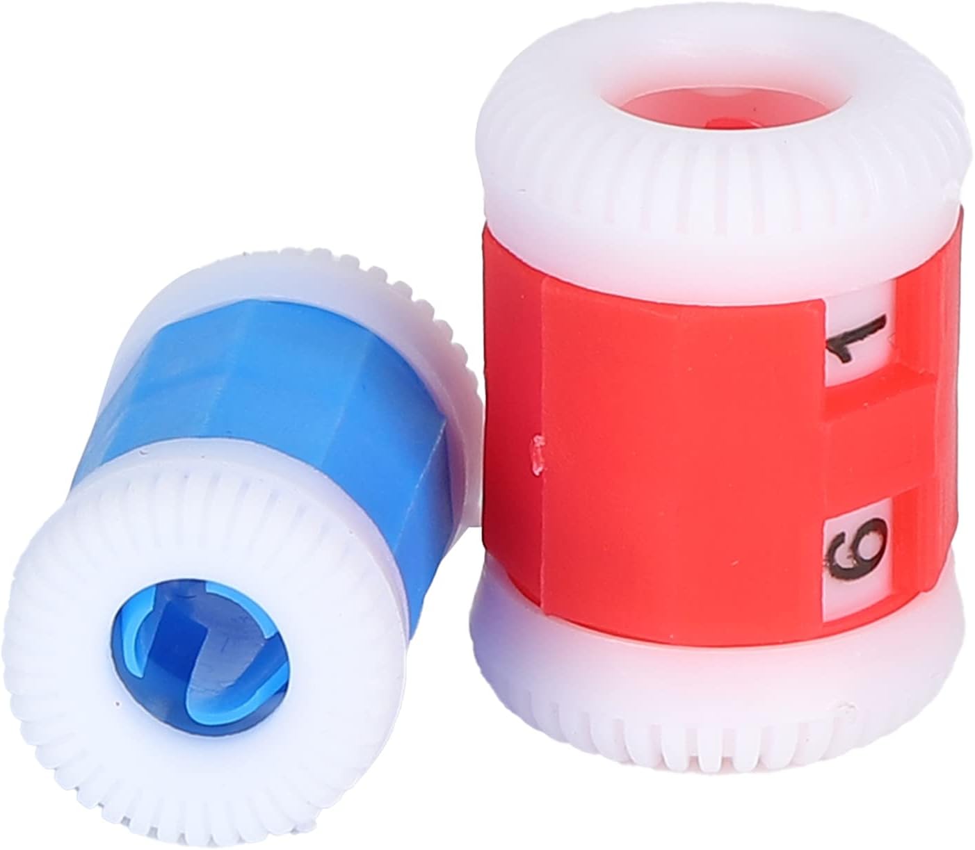 Plastic Knit Counter Knitting Crochet Stitch Marker Row Ring Sewing Tool Craft Accessories Two Color(One Set)