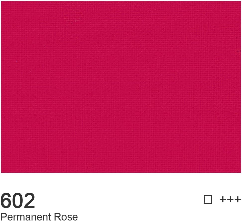 AUREUO Permanent Rose Acrylic Paint, 4 Fl Oz / 120ml Single Tube, Rich Pigment Art Craft Paints for Canvas, Rocks, Wood, Ceramic, Fabric - Art Supplies for Beginners, Professionals, Artists