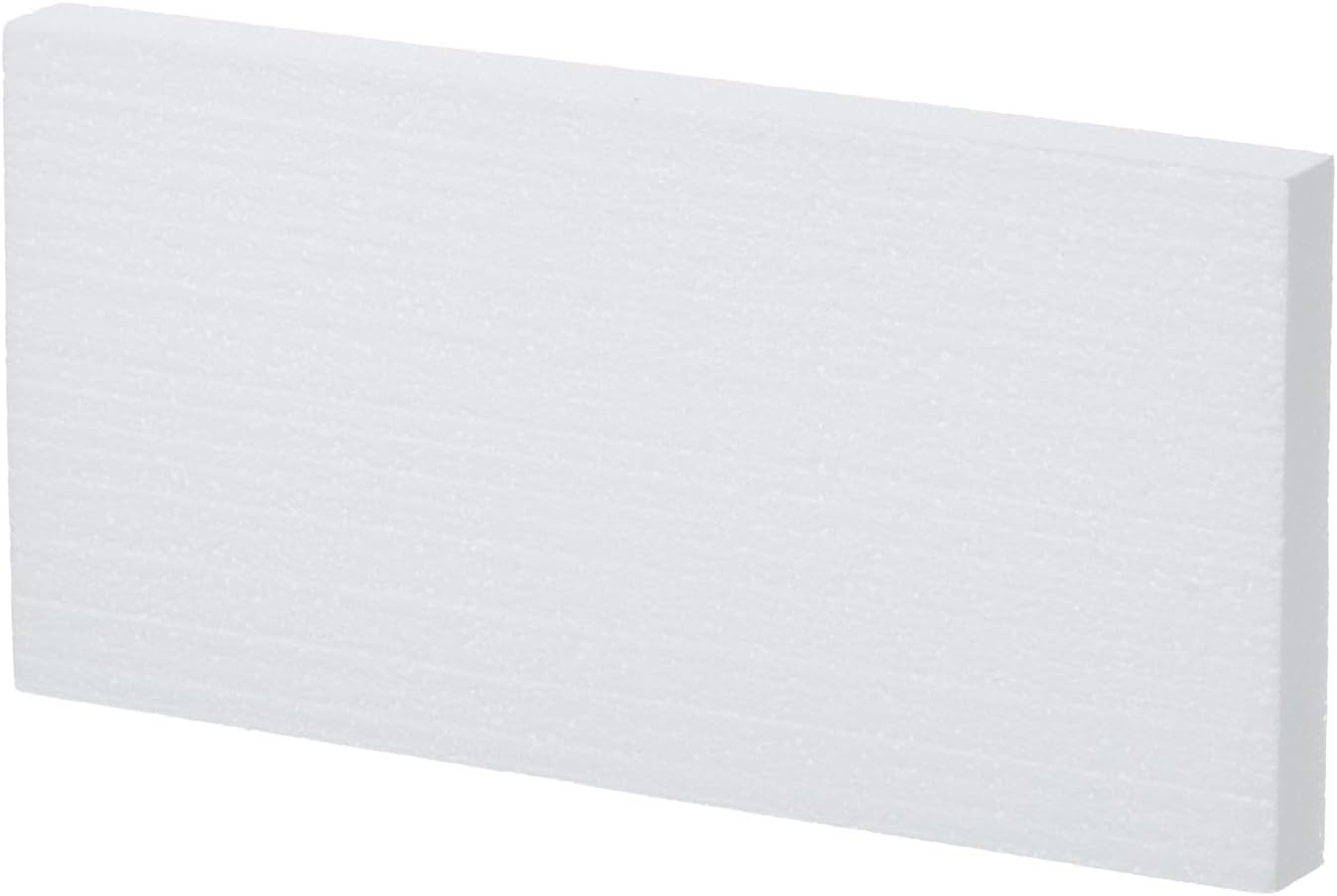 Crafare 5 Pack Craft Foam Blocks 12X6X1 inch Polystyrene Brick Rectangle for Arts School Projects Sculptures Floral Arrangements Modeling and Centerpieces