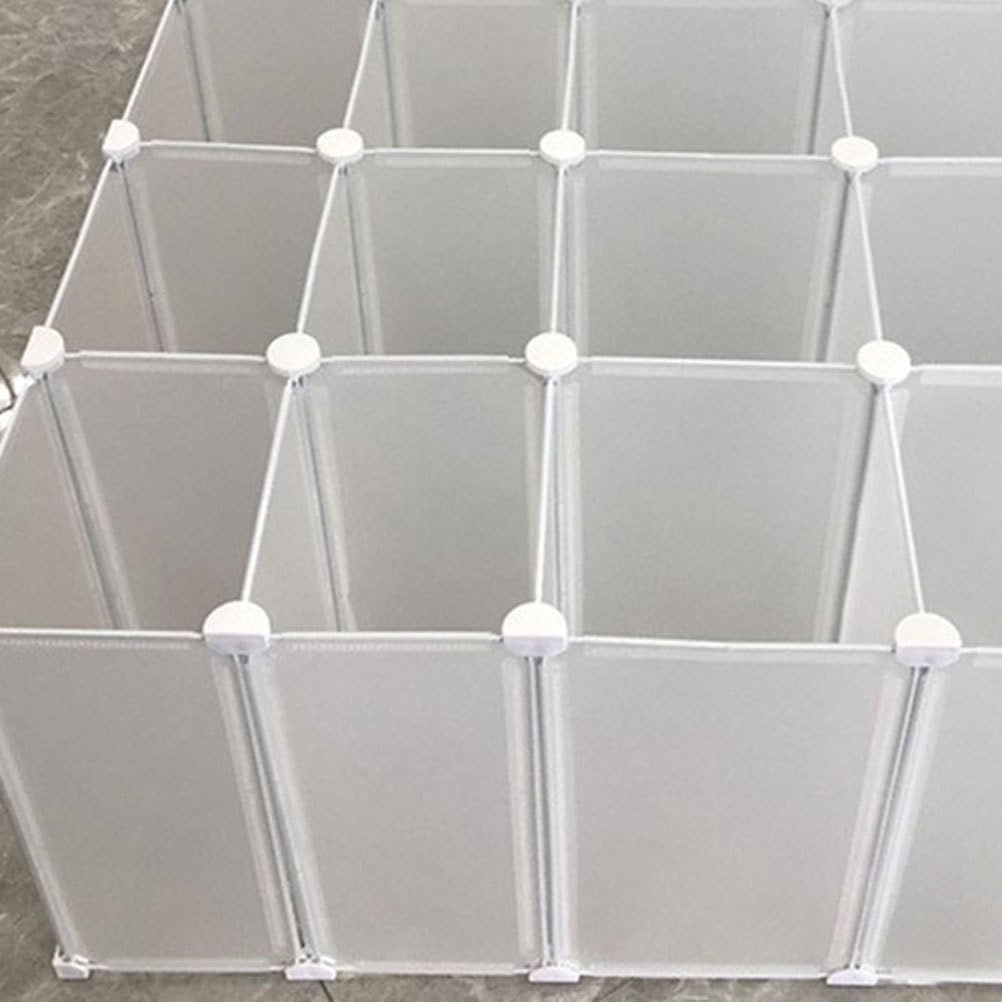 ARTIBETTER 50pcs Modular Cube Connectors Durable Storage Connectors for Wire Shelves Closet Organizers Easy Assembly Versatile Connection for Shoe Cubes Modular Storage