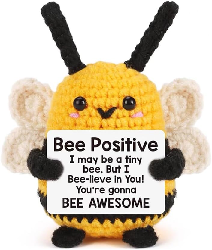 Bee Pin Cushion, Handmade Knitted Pincushions, Cute Pin Cushions Needle Holders for Sewing Quilting Accessory, DIY Crafts or Patchwork Decor