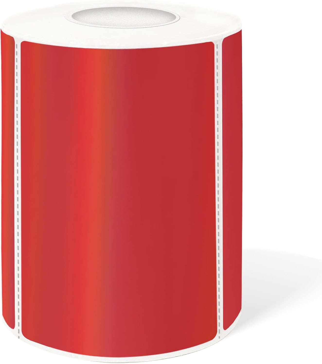 2" x 3" Holographic Thermal Label Stickers Red,Printable Rainbow Glitter Thermal Printer Sticker Labels for Gift Wrapping, Self-Adhesive Name Price Tag DIY Custom Logo Design (280 pcs)