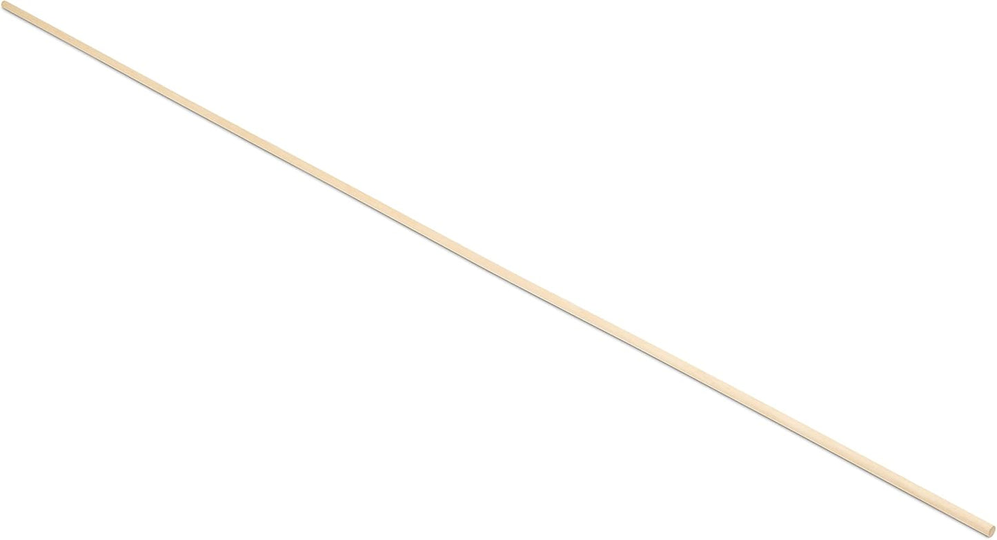 Dowel Rods Wood Sticks Wooden Dowel Rods - 5/16 x 48 Inch Unfinished Hardwood Sticks - for Crafts and DIYers - 25 Pieces by Woodpeckers