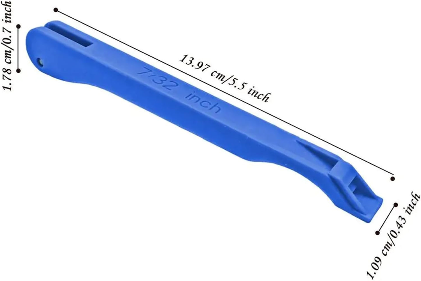 Copper Foil Hand Foiler for Stained Glass, Stained Glass Hand Foiler Tool,Copper foil Dispenser,Blue Hand Foiler for 7/32" Copper Foil Tape,Stain Glass Tools and Supplies（Blue）