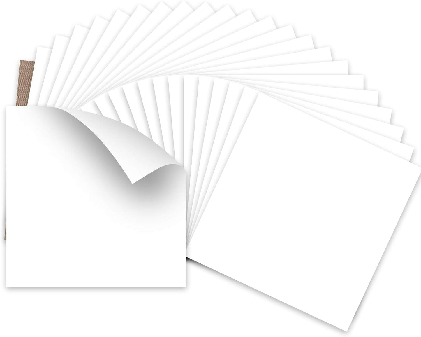 HTVRONT White HTV Heat Transfer Vinyl Bundle: 24 Pack 12"x12" Iron on Vinyl Sheets for T-Shirt (1 PTFE Sheet Included), PU HTV Easy to Cut & Weed for Heat Design