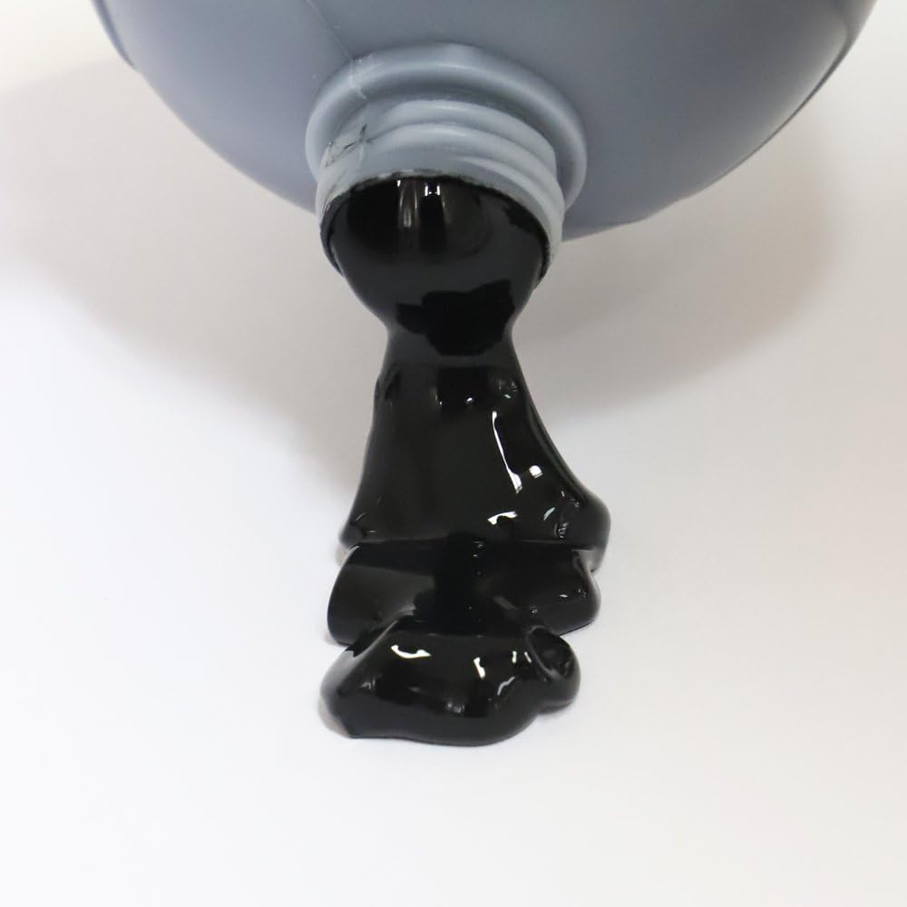 Mont Marte Discovery School Acrylic, 2 PACK, Black, 1/2 Gallon (2 Liter). Ideal for Students and Artists. Excellent Coverage and Fast Drying. Pump Lid Included.