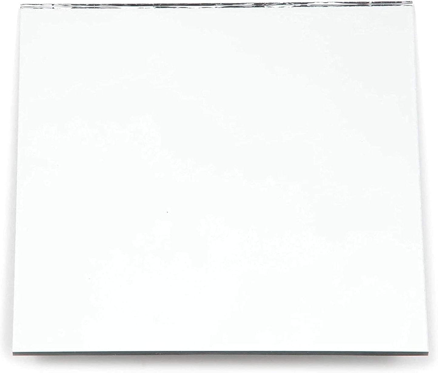 Bright Creations Mirror Art Tiles - 3 in, Silver, 50 Pack - Adhesive Mirror Mosaic Tiles for DIY Crafts & Stick-On Wall Decor