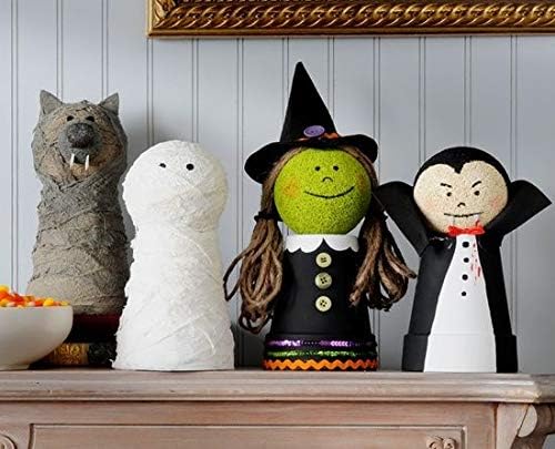 Crafare 18pc 2.35 Inch White Smooth Foam Balls for Crafts Spring Holiday Art Polystyrene Balls Decoration Household School Projects and Party Decorations