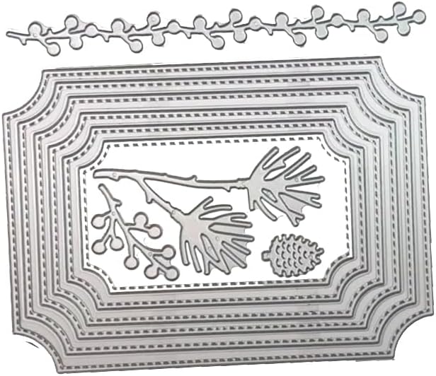 2025-2026 Stamps and Dies for Card Making, Stamps and Dies Set 2025 for Christmas and Halloween, Die Cut DIY Various Festivals Album Scrapbooking Birthdays Greeting Card (M4290)