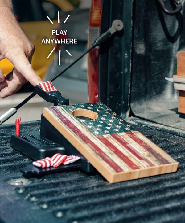ACA American Cornhole Association Table Top Mini Cornhole Game Set
