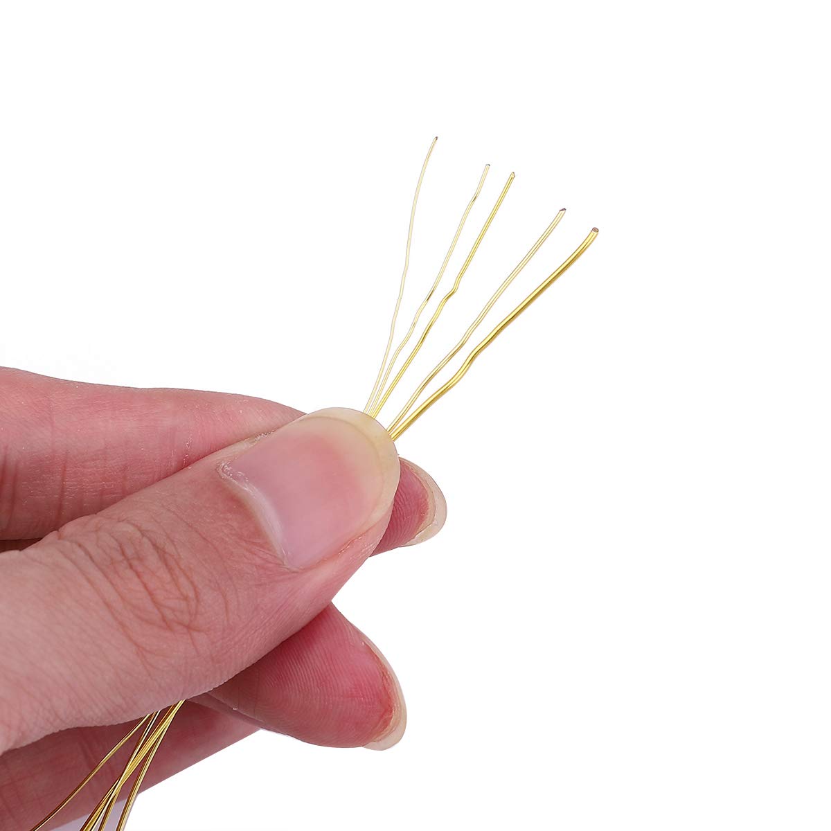 Gold Copper Wire 0.5mm Bead Cord for Bracelet Necklace Charm Beading Jewelry Making 22yard