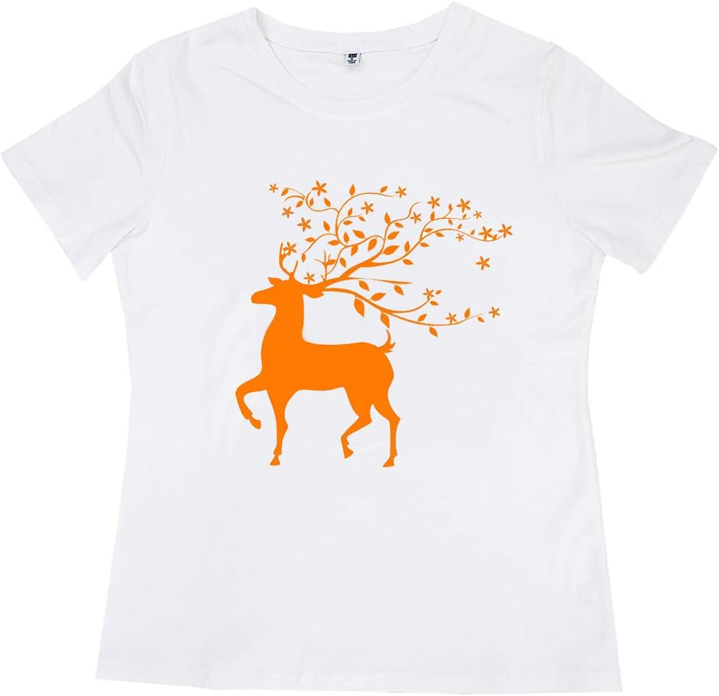 Guangyintong Heat Transfer Vinyl Orange HTV Rolls, 12" x 12ft Iron on Vinyl for T-Shirts, Matte Surface HTV for All Cutter Machine Easy to Cut & Weed for Heat Vinyl DIY Design