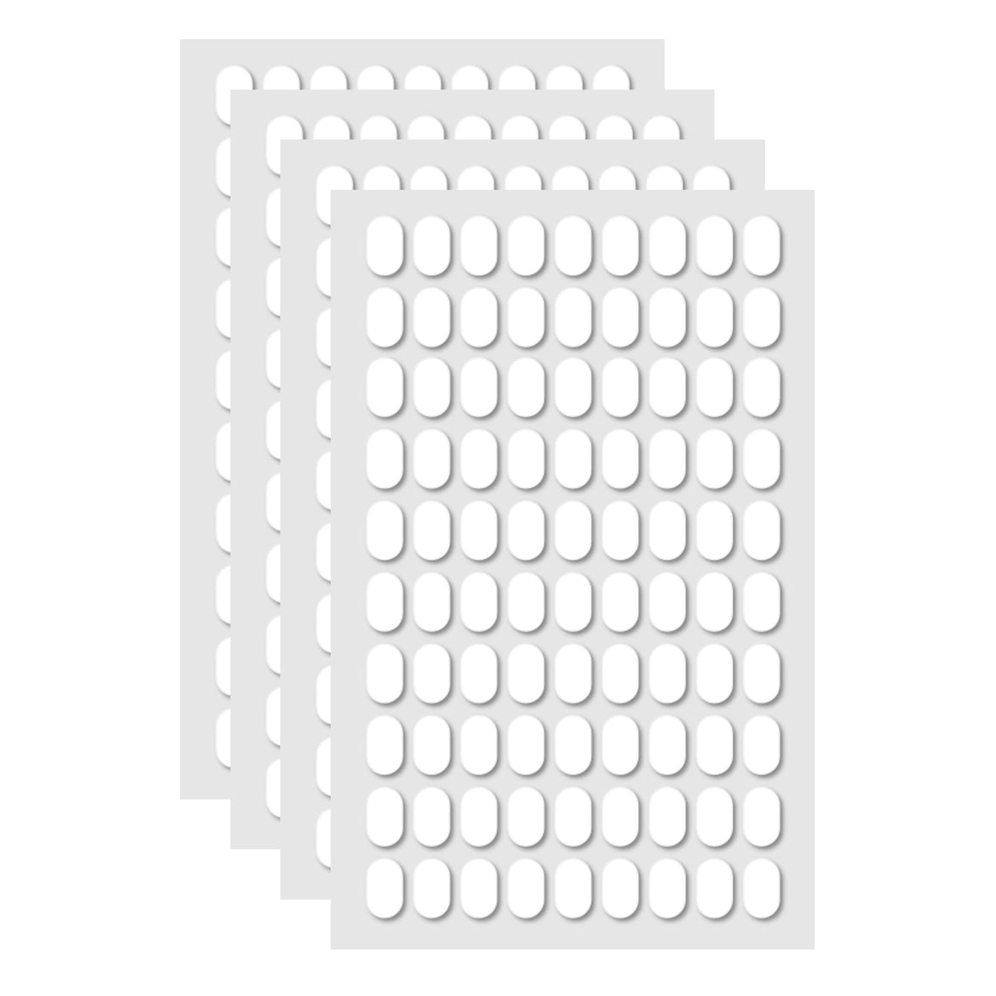 360 Pcs Double Sided Sticky Dot, Sticky Tack Poster Stickers Round Clear Stickers, No Trace Poster Adhesive Putty Removable Waterproof Adhesive Dots for Festival Decoration Sticky Dot (0.31" X 0.51")