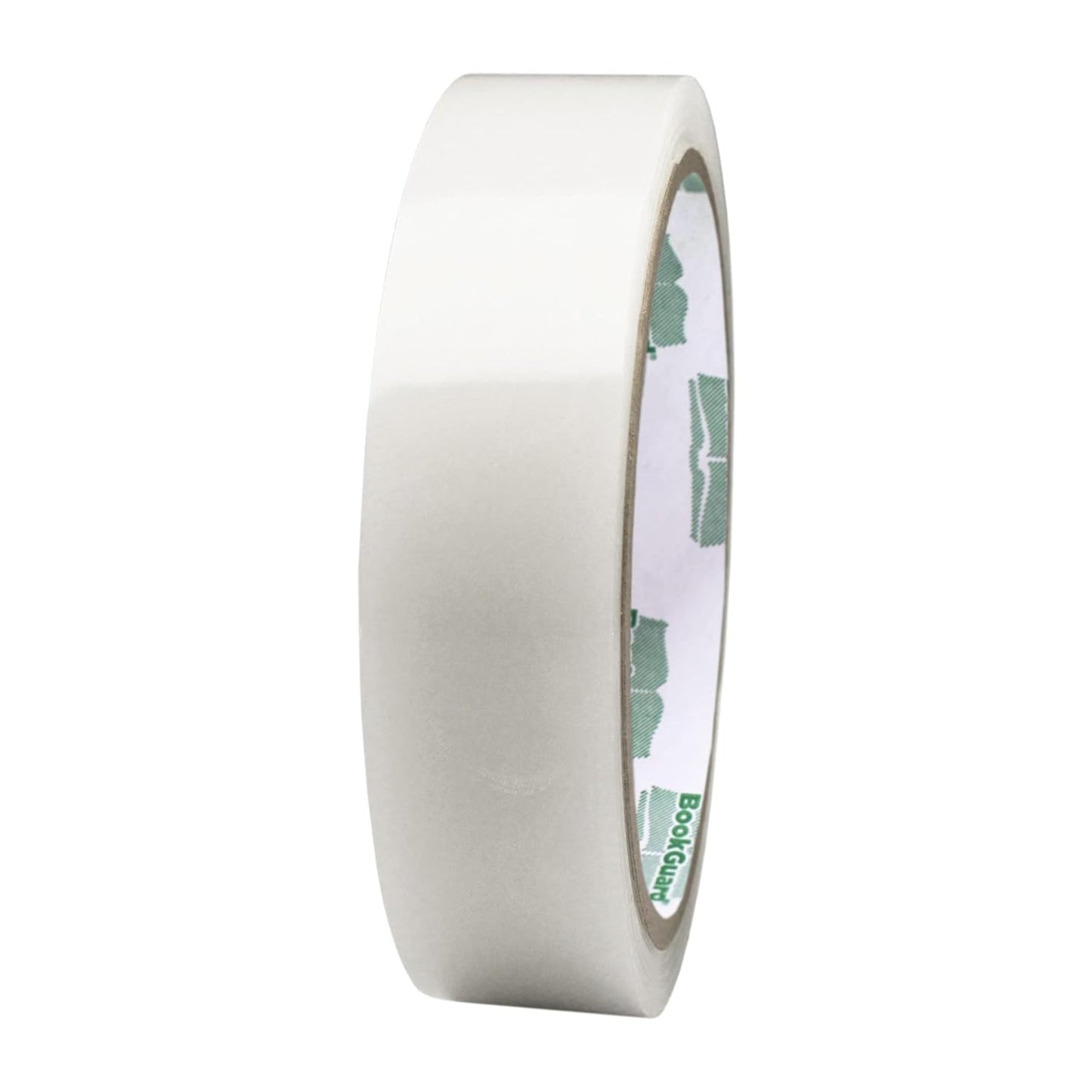 BookGuard 1 Inch Bookbinding Tape, Ideal Library Supplies, Stretchable and Clear Repair Tape - 15 Yard Roll