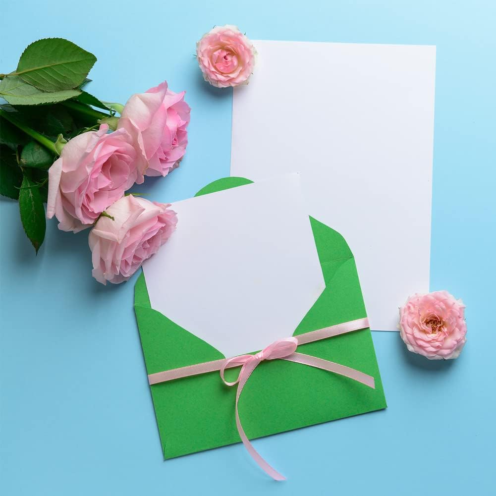 LIUYAXI Pink Double Faced Satin Ribbon, 1/8" X Continuous 100 Yards, Thin Ribbons Perfect for Gift Wrapping Wedding Invitation Card Hair Bows Tag Floral Arrangement DIY Craft