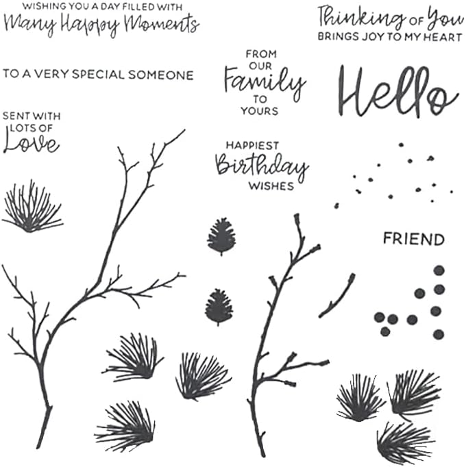 2025-2026 Stamps and Dies for Card Making, Stamps and Dies Set 2025 for Christmas and Halloween, Die Cut DIY Various Festivals Album Scrapbooking Birthdays Greeting Card (M4290)