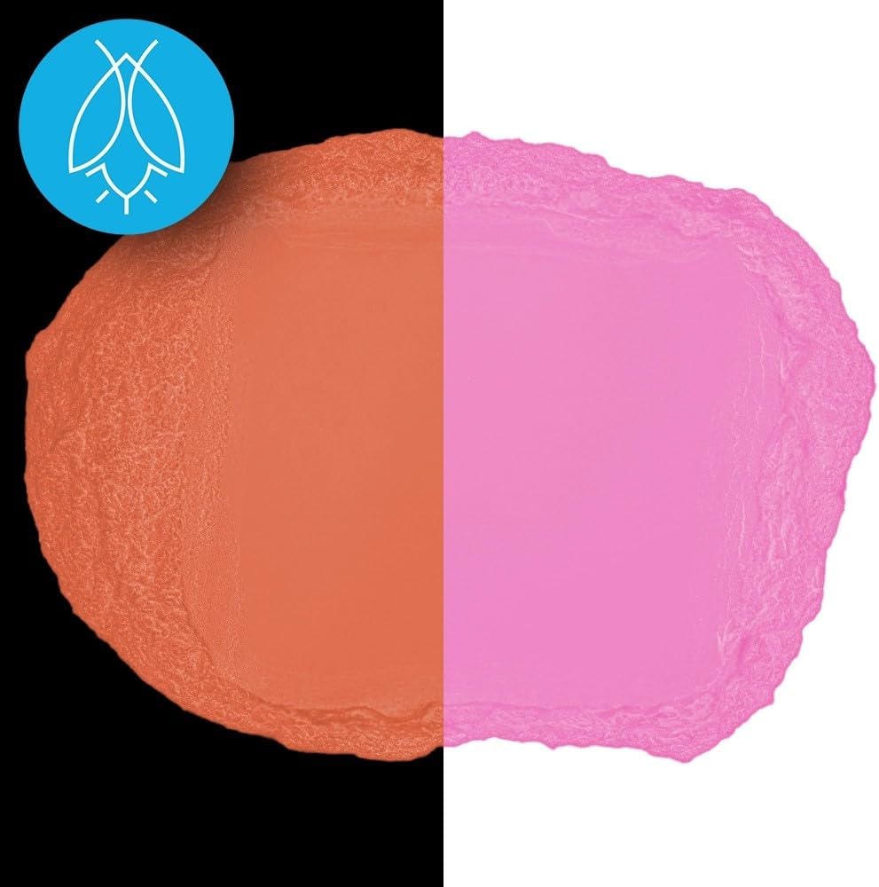 Glow in The Dark Pigment Powder - Neutral and Fluorescent Color for Art Painting, Fine Art, Nail Art Paint, and DIY Crafts - Long Lasting 10+ Color Options - Fluorescent Pink - (1 Ounce/30 Grams)