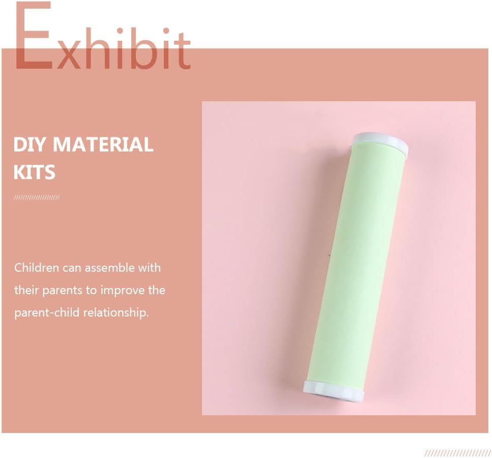 9pcs Kaleidoscope Craft Kit for Boys and Girls Blank Kaleidoscope Creative Activity Arts and Crafts Projects