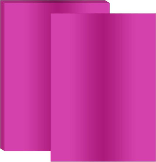 PATIKIL 11.7x8.3" Hot Stamping Foil Paper Sheet, 20 Sheets A4 Heat Transfer Hot Stamping Paper Foil for Leather DIY Logo Decor Craft Gift Package Scrapbook Card, Rose Red