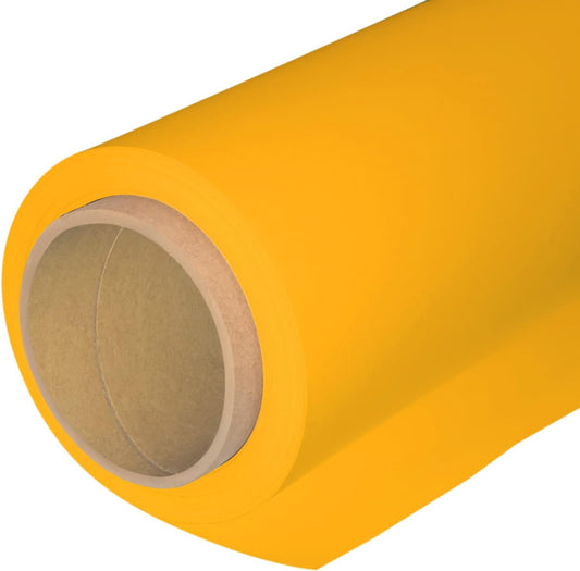Huamei Seamless Photography Background Paper, Photo Backdrop Paper 53-Inches Wide x 16-Feet, (4.4x16 Feet, #14 Yellow)