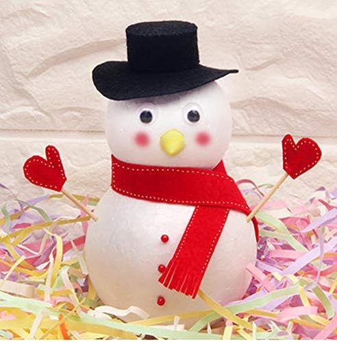 Crafare Craft Foam Balls 6 Inch 2 Pack White Polystyrene Ball for Holiday Crafts Making and School Projects Decoration