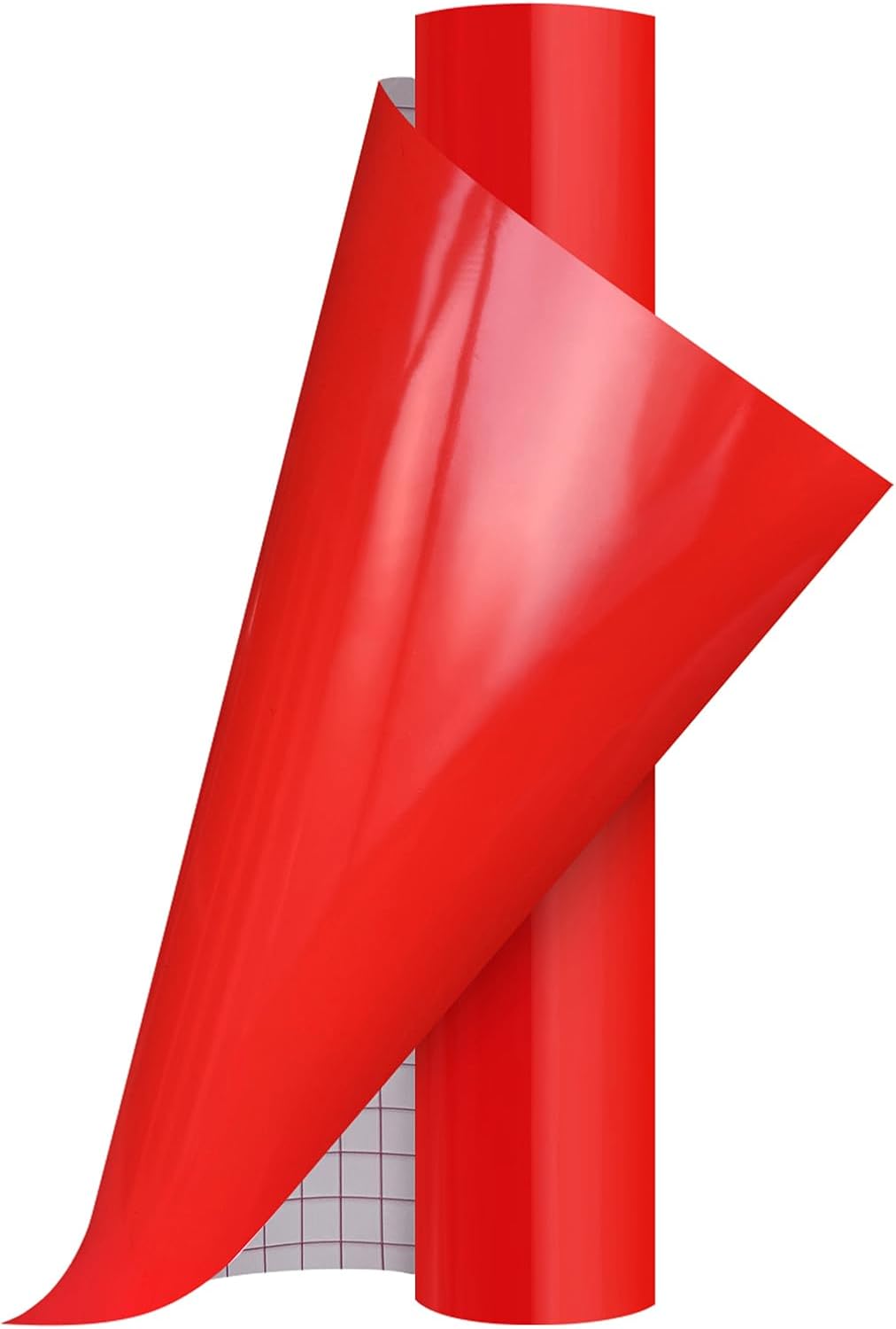 Ant Smart Adhesive Permanent Vinyl Compatible with Cricut Explore and Maker Series Without Cutting Mats, Create DIY Projects, Decals, Stickers & More (Red, 13inch x 5ft)