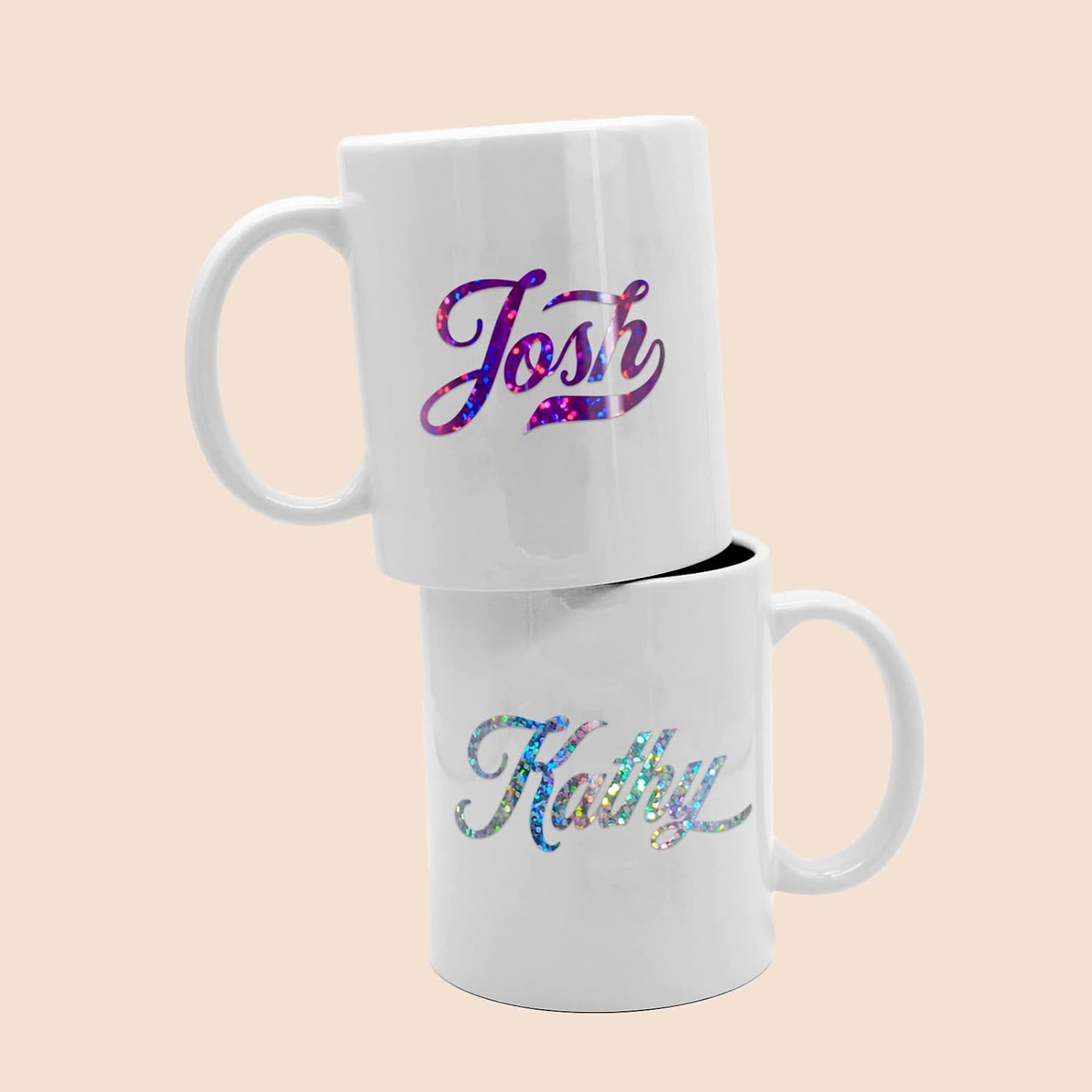 Mosaic+ Crafting Vinyl, by VViViD (Purple Holographic Glitter, 1ft x 5ft)