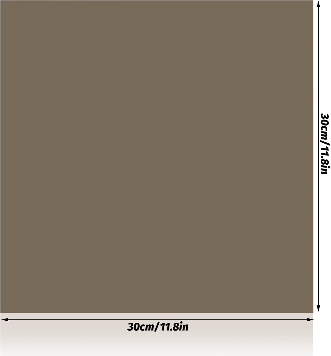 Lystaii 9pcs Lighting Gel Filter 11.8 x 11.8 Inches Gel Light Filter Color Correction Colored Overlays Transparent Color Filters Film Plastic Sheets for Film, Video, Photo, Stage Studio (Tea Black)