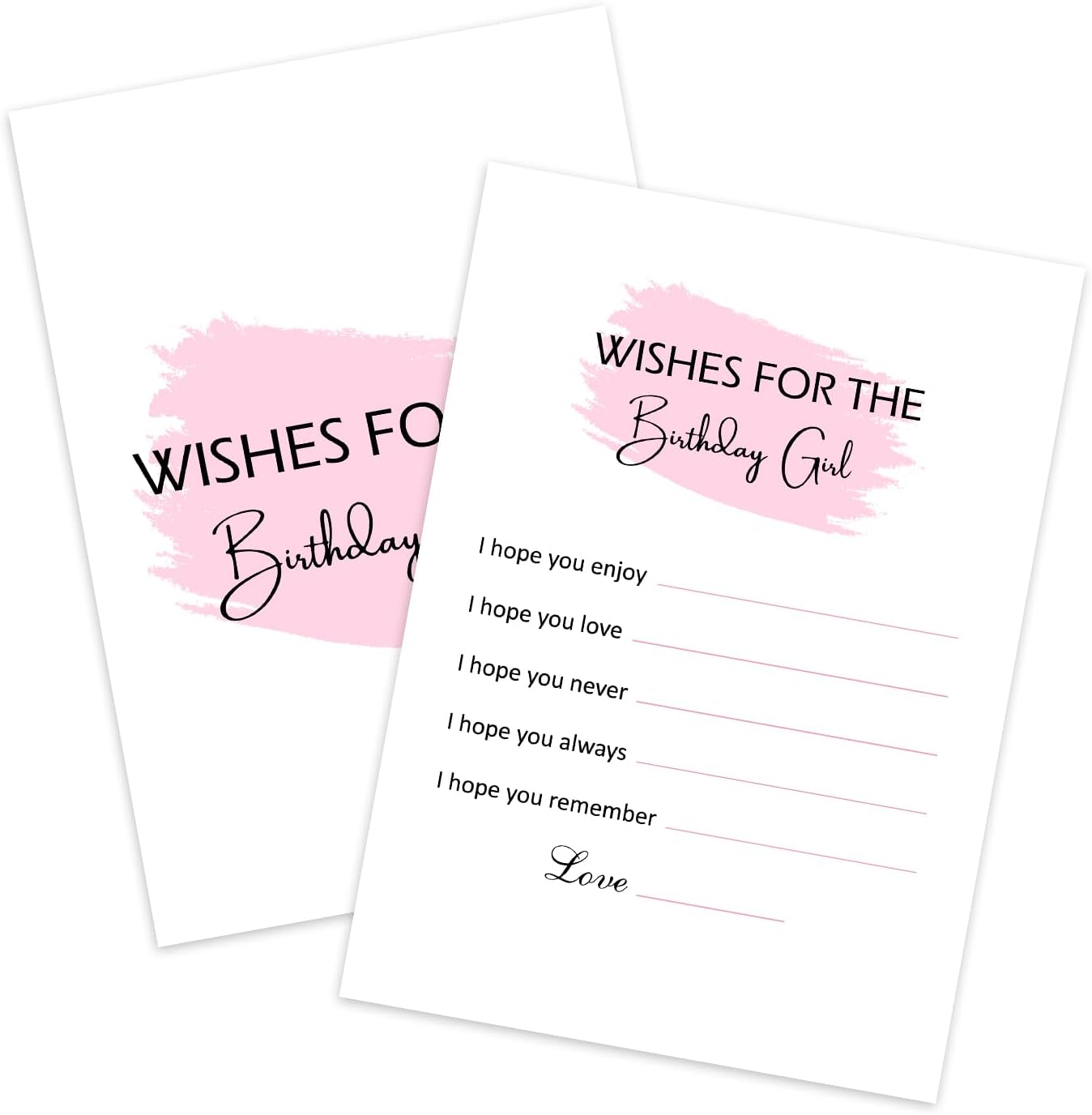 Birthday Party Game - Birthday Party Activity Favor, Set of 20 Games Cards, Birthday Supplies, Activity, Decorations -B01