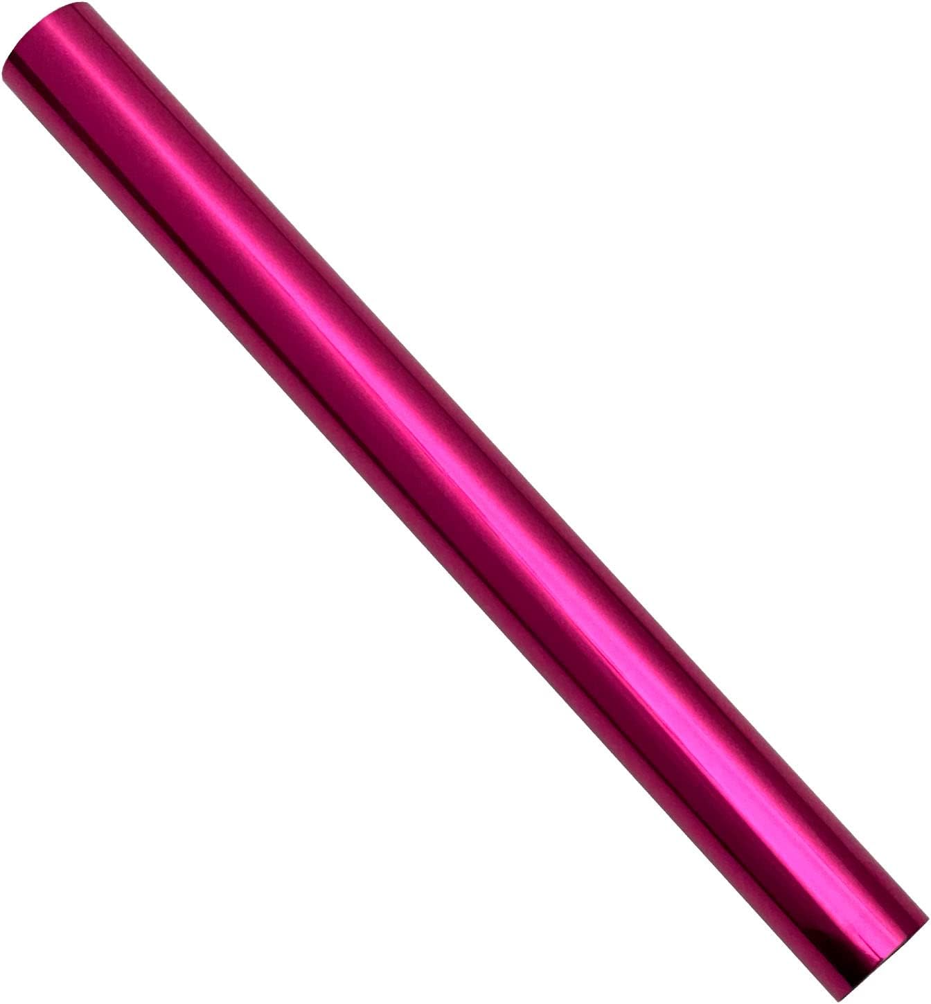 Coolprints Foil for Laminator and Laser Printer, Foil for Toner, Basic Colors, Roll of 12.6 Inches x 32.8 Feet (Pink)