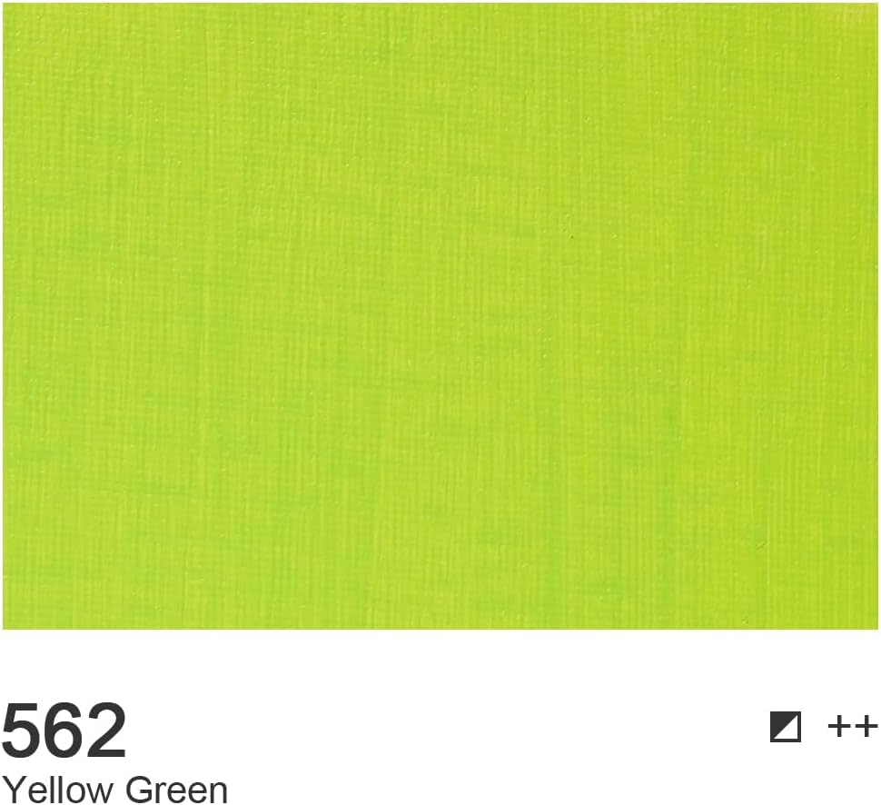 AUREUO Yellow Green Acrylic Paint, 4 Fl Oz / 120ml Single Tube, Rich Pigment Art Craft Paints for Canvas, Rocks, Wood, Ceramic, Fabric - Art Supplies for Beginners, Professionals, Artists