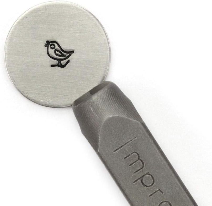 ImpressArt - Song Bird Signature Metal Design Stamp, 6mm