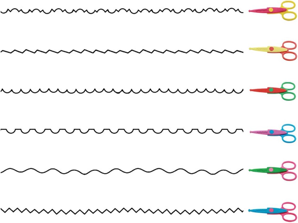 Set of 12, Craft Punch and Creative Scissors, findTop Scrapbooking Edging Scissors Paper Punch Set for Crafts, Scrapbooking, DIY Photo & Art Projects