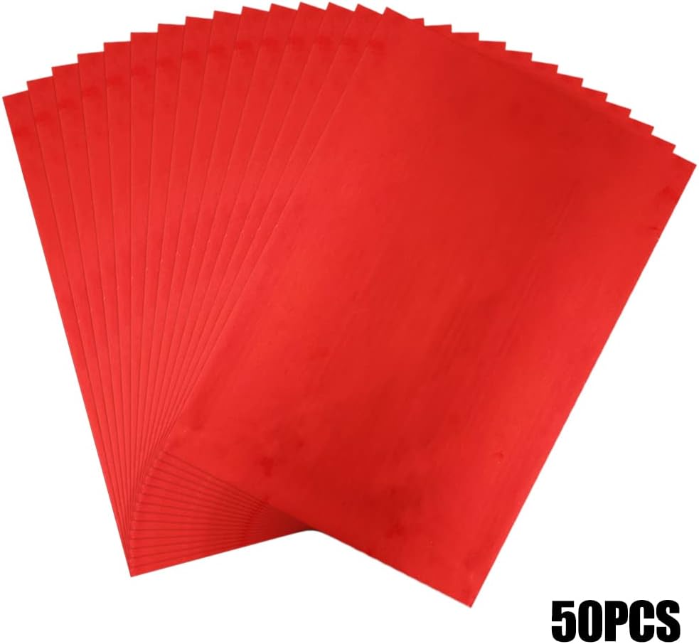 CYFUN DESIGN 400 Pieces Toner Reactive Foil for Foil Transfer Kit/Heat Foil Pen,Heat Transfer Foil Paper,8 Assorted Colors 11.4x7.9inch Hot Foil Roll Transfer Foil Roll for Craft Album Decor