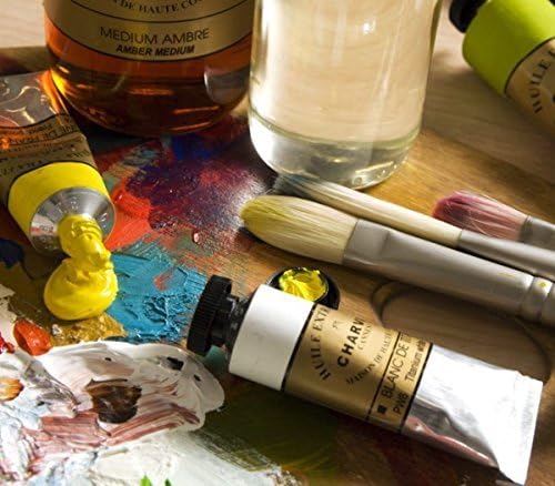 Charvin Extra Fine Oil Paint, Vermillion Deep 150 mL - Triple-Milled, Rich Texture, Poppy Oil-Based, Light-Fast, Handmade, Archival Quality